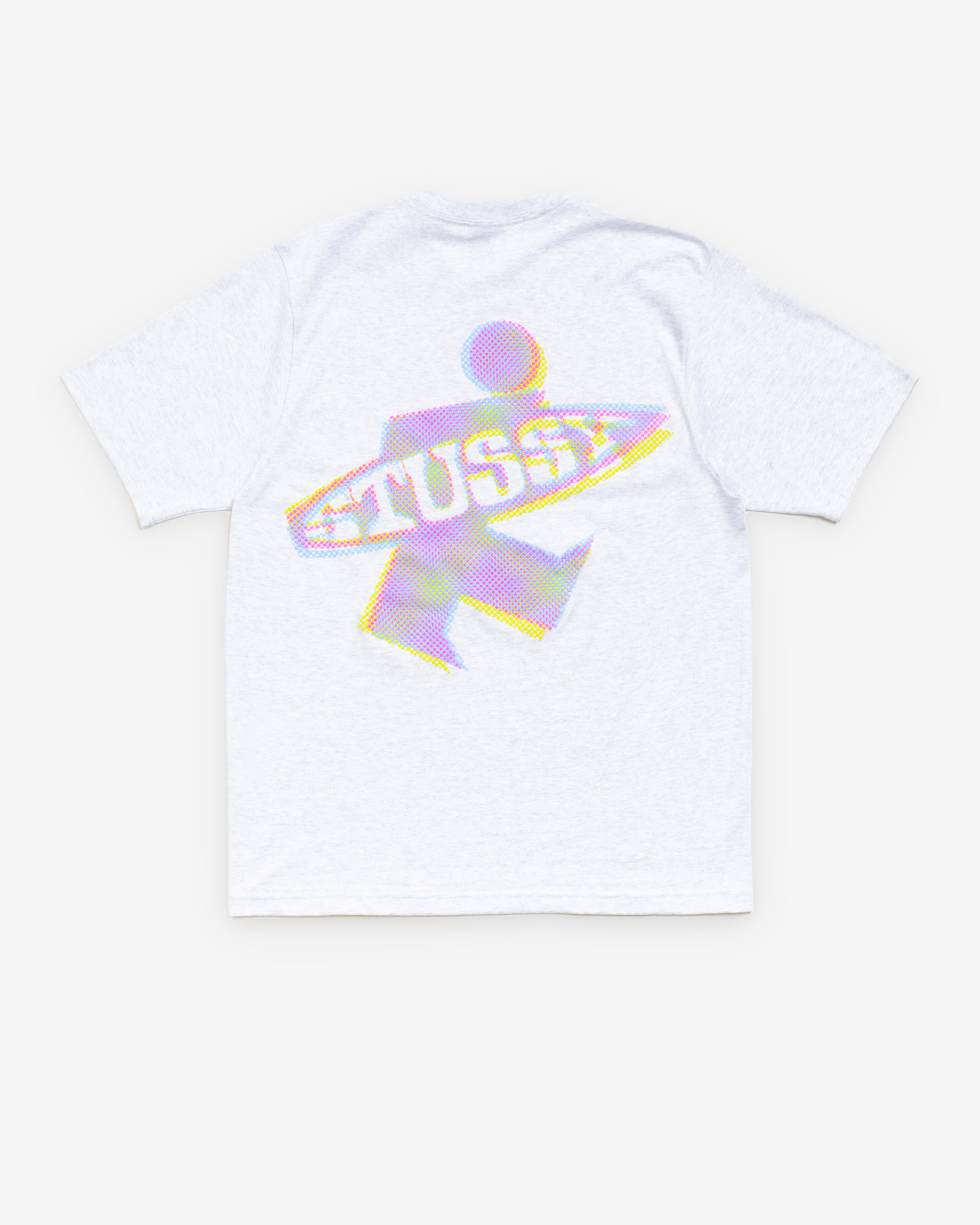 Stüssy: Men's Dot Surf Tee (Ash Heather) | DSMNY E-SHOP