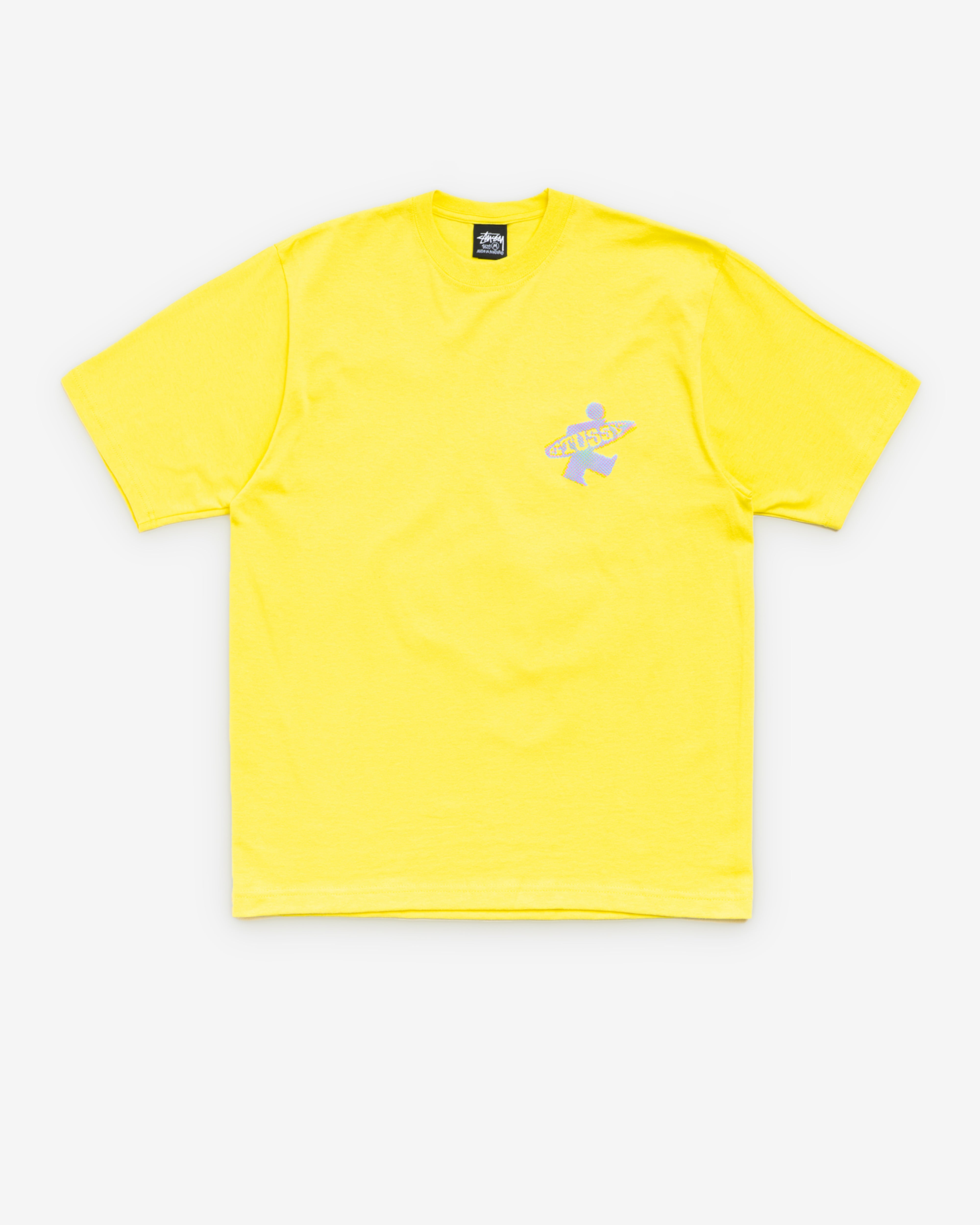 Stüssy: Men's Dot Surf Tee (Lemon) | DSMNY E-SHOP