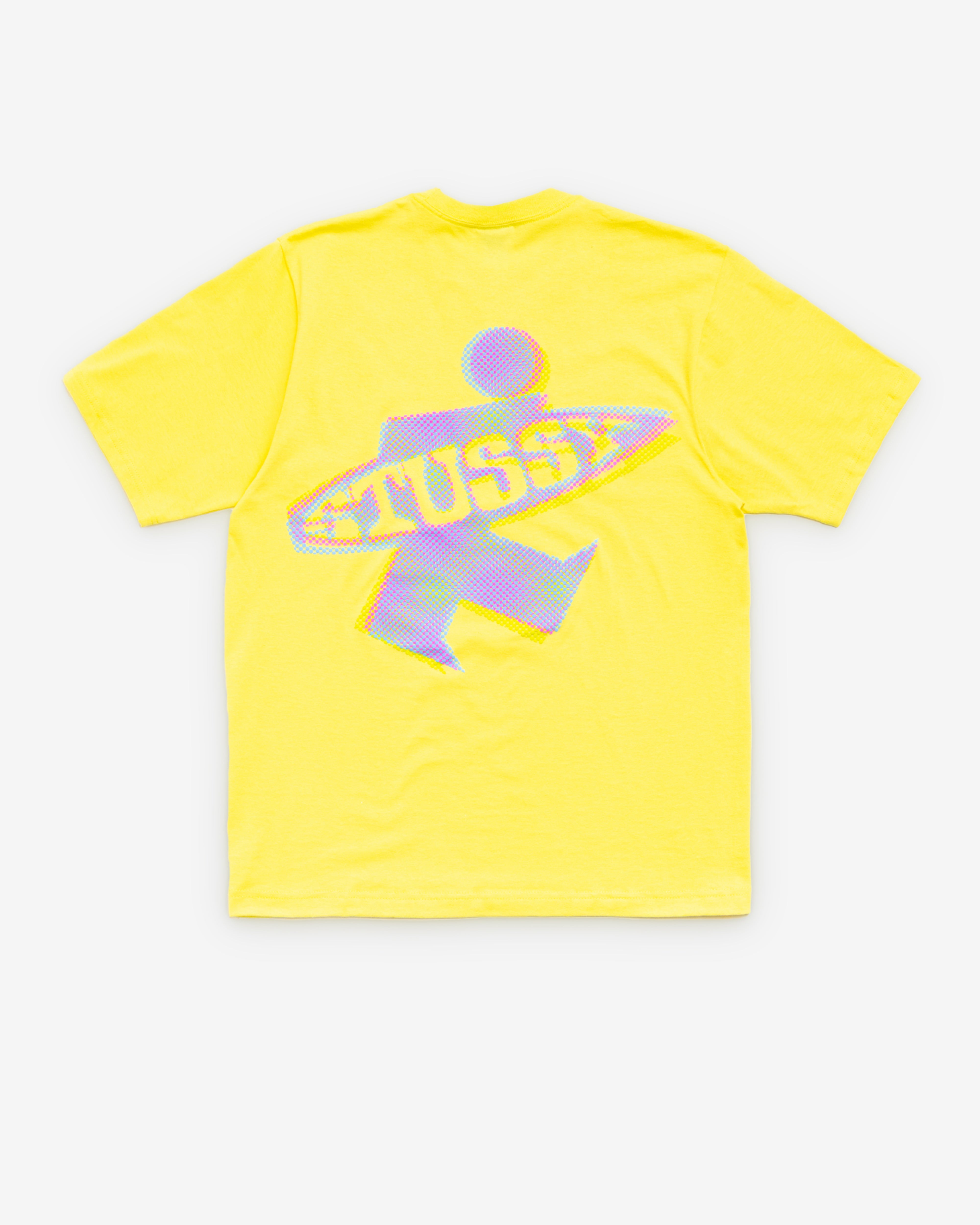 Stüssy: Men's Dot Surf Tee (Lemon) | DSMNY E-SHOP