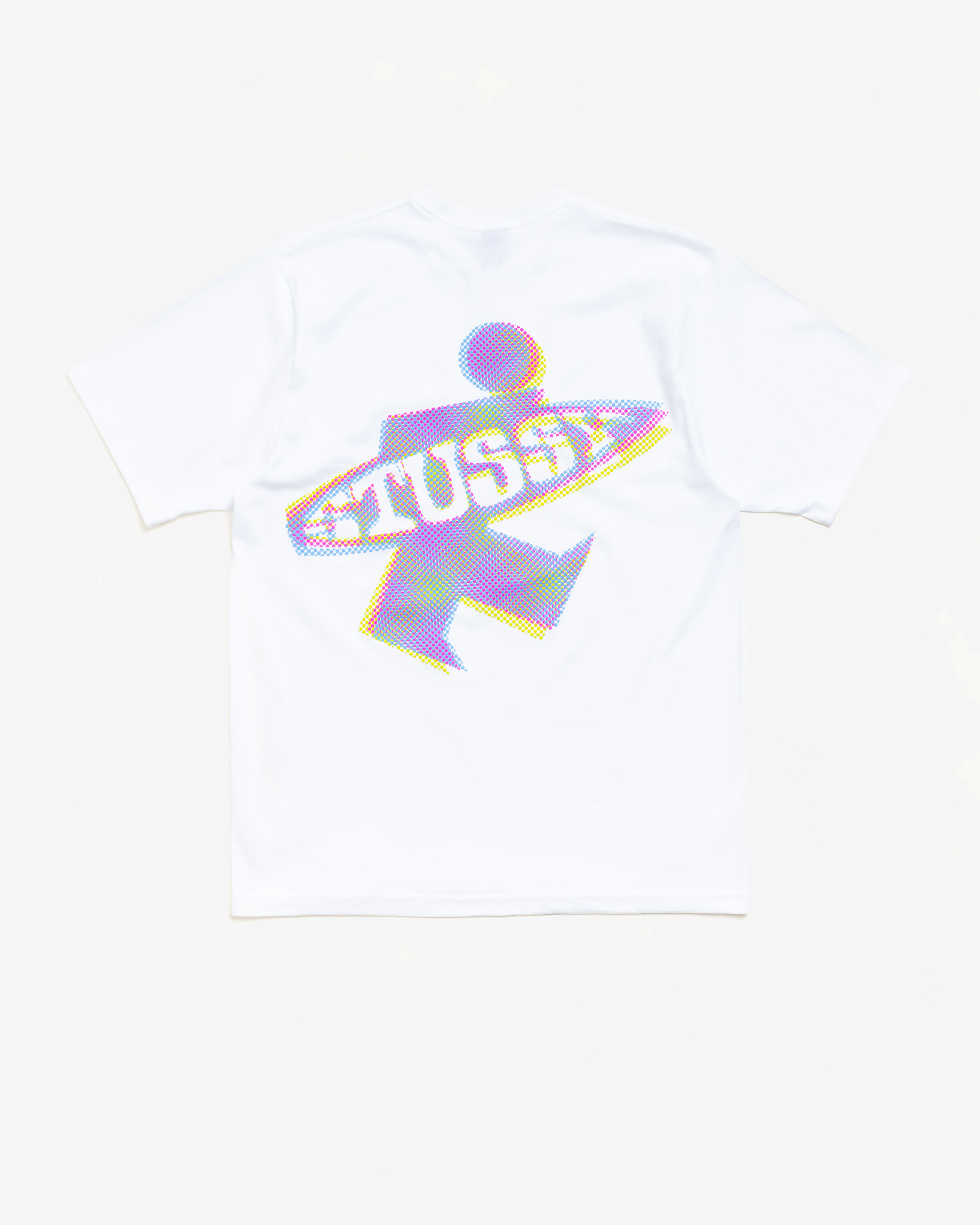 Stüssy: Men's Dot Surf Tee (White) | DSMNY E-SHOP