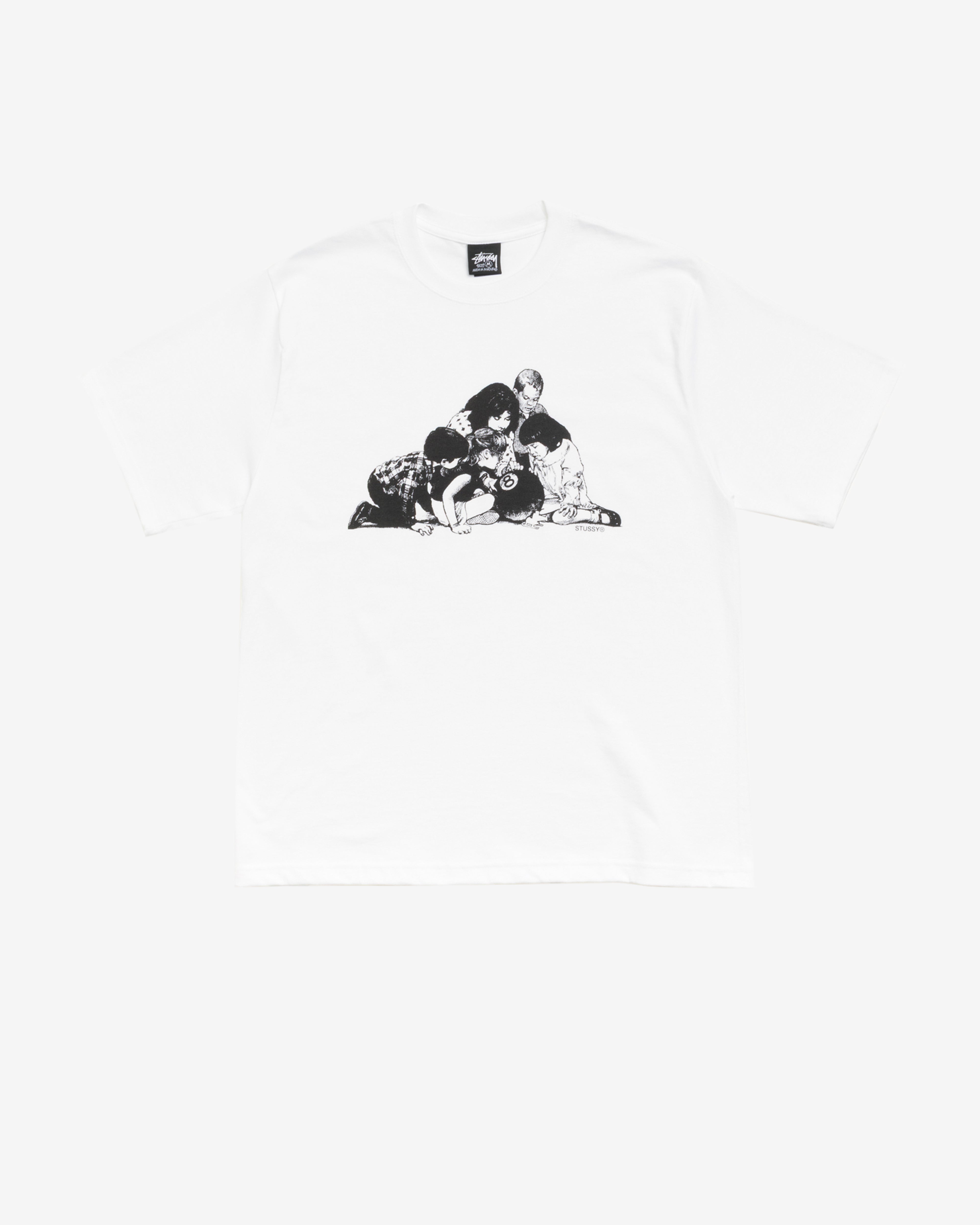 Stüssy: Men's Kids Tee (White) | DSMNY E-SHOP