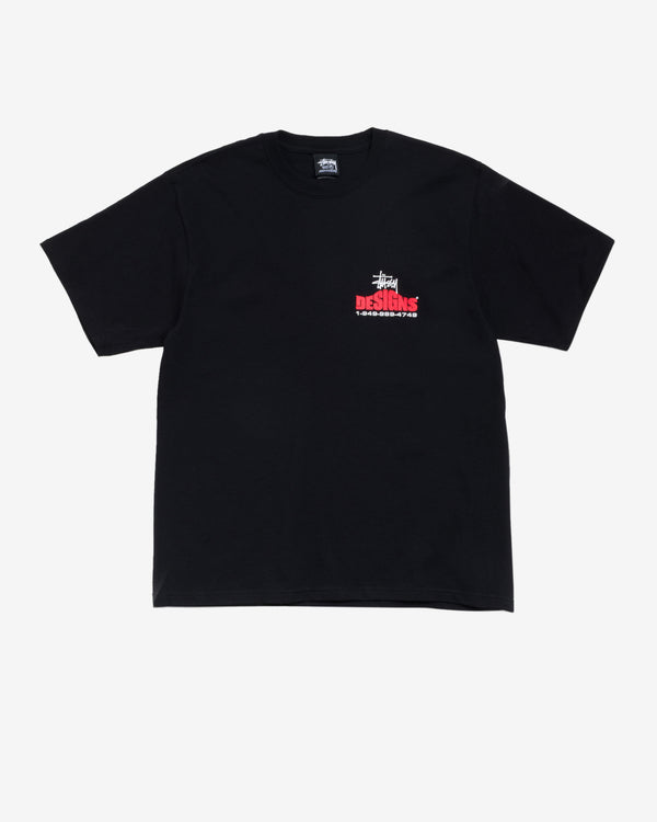 Stüssy - Designs T-Shirt - (Black)