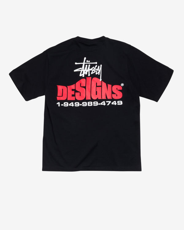 Stüssy - Designs T-Shirt - (Black)