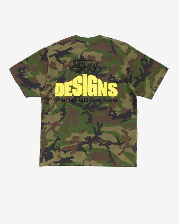 Stüssy - Designs T-Shirt - (Camo)