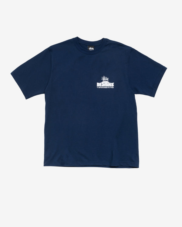 Stüssy - Designs T-Shirt - (Navy)