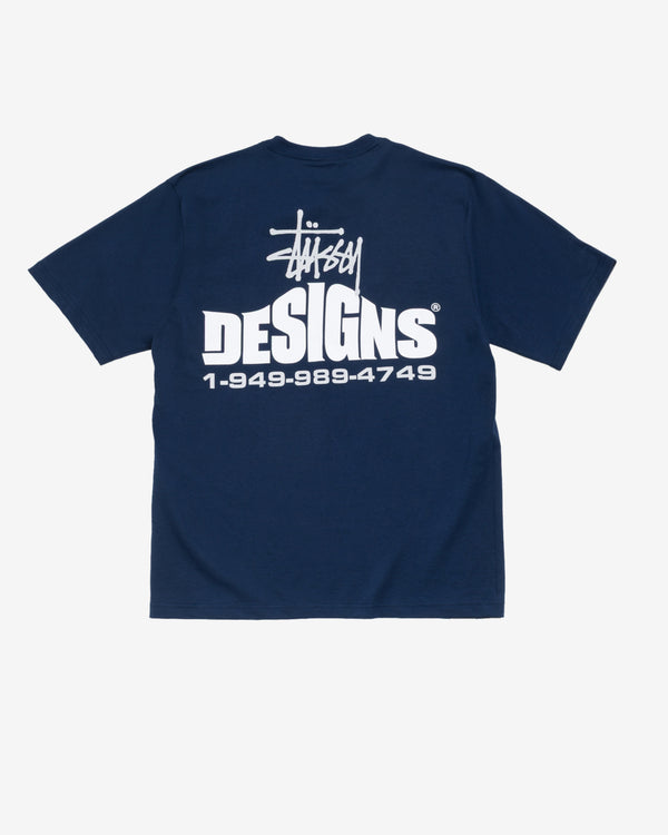 Stüssy - Designs T-Shirt - (Navy)