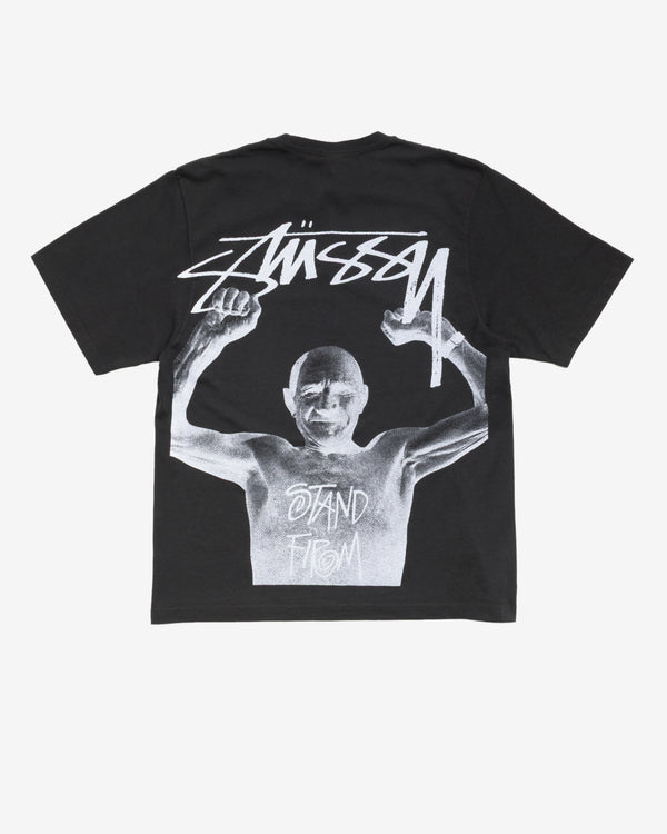 Stüssy - Stand Firm Pigment Dyed Tee - (Faded Black)