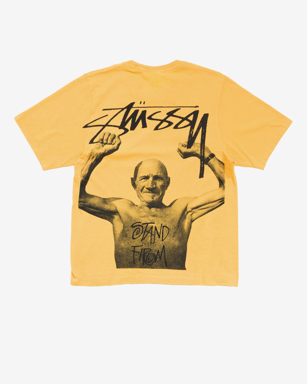 Stüssy - Stand Firm Pigment Dyed Tee - (Marigold)