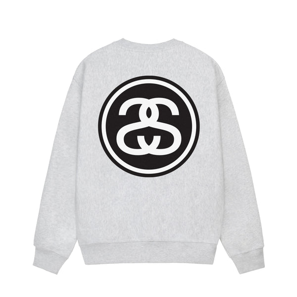 Stüssy - Men's Ss-Link Crew - (Ash Heather)