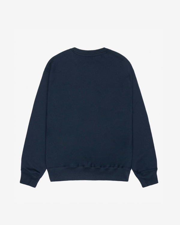Stüssy - Men's Dot Sport Crew - (Navy)