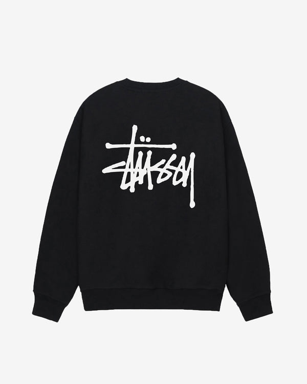 Stussy - Men's Basic Stussy Crew - (Black)