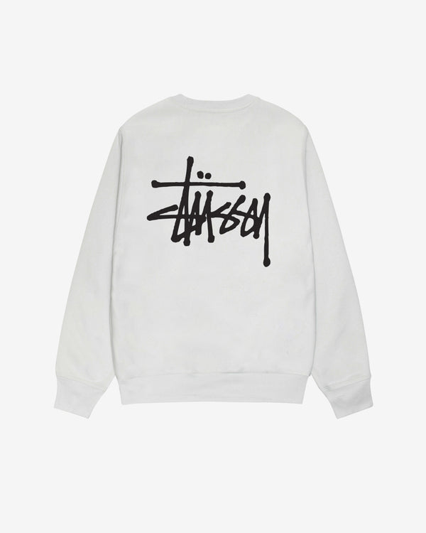 Stüssy - Men's Basic Stüssy Crew - (Fog)
