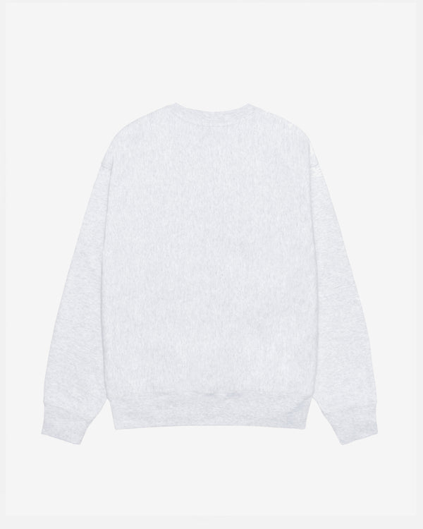 Stüssy - Men's Martini Crew - (Ash Heather)