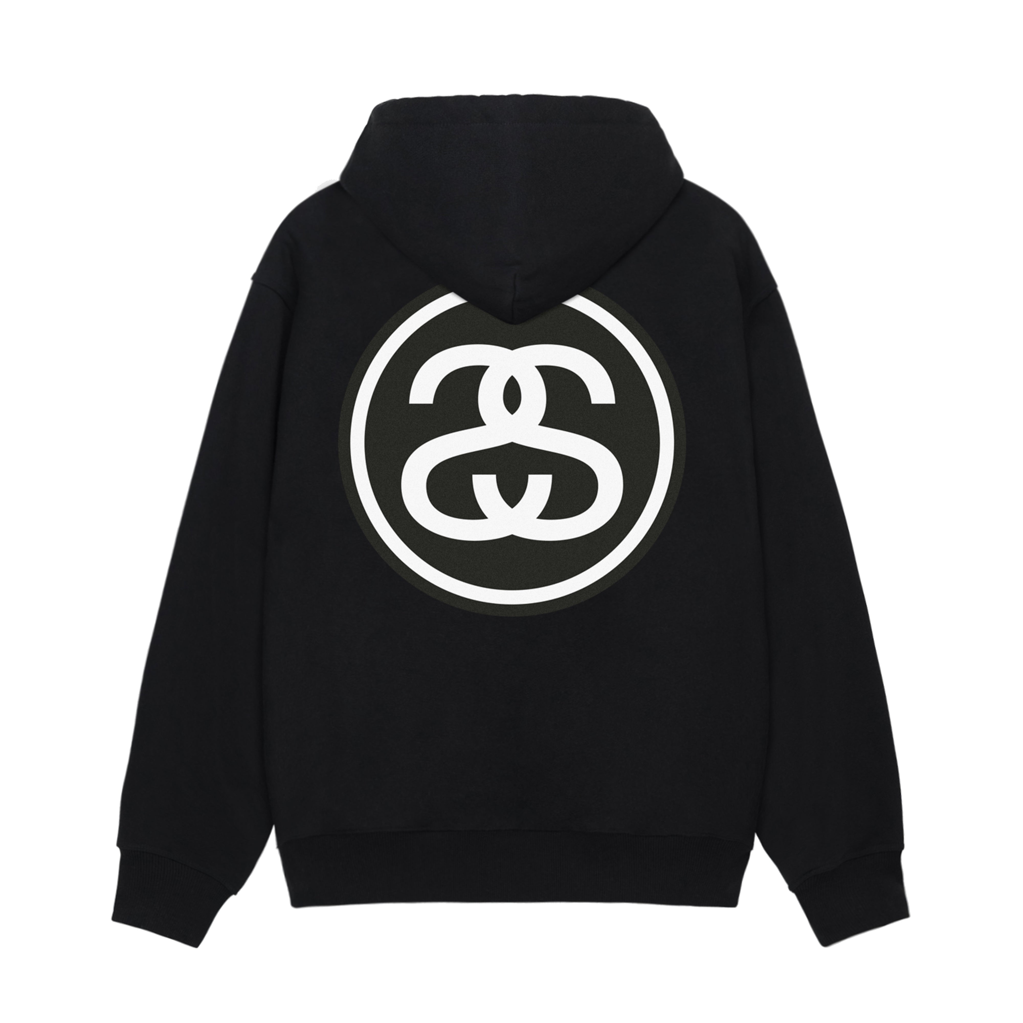 OLD STUSSY SSリンク 黒 パーカー MADE IN USA OLD STUSSY SSリンク 黒 パーカー MADE IN USA