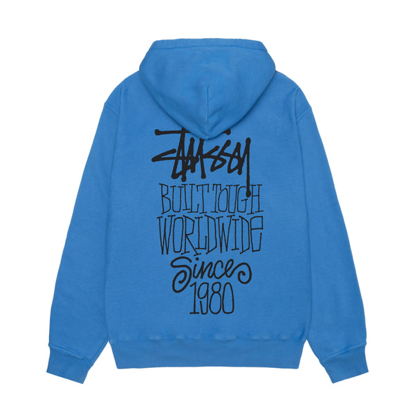 Stüssy - Men's Built Tough Pig. Dyed Hood - (Blue)