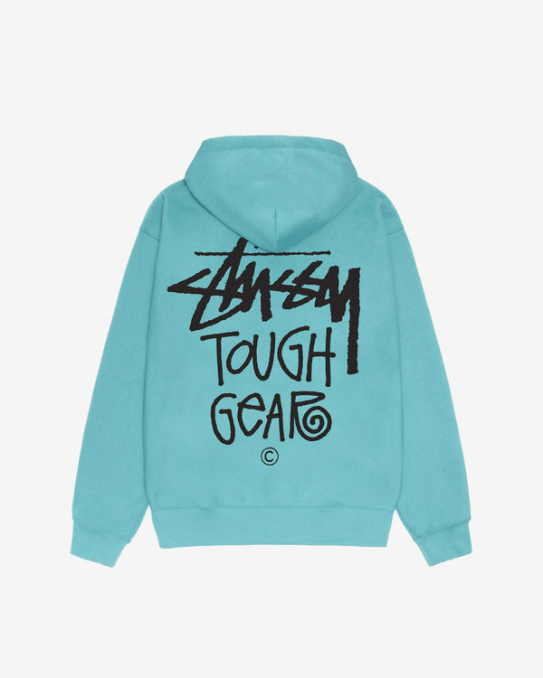 Stüssy - Men's Tough Gear Hoodie - (Ocean)