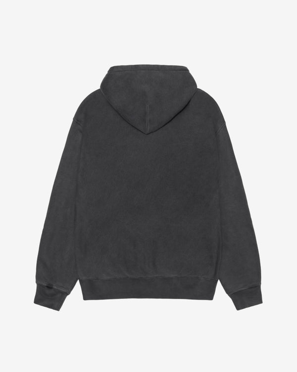 Stüssy - Men's Smooth Stock Pig. Dyed Hoodie - (Black)