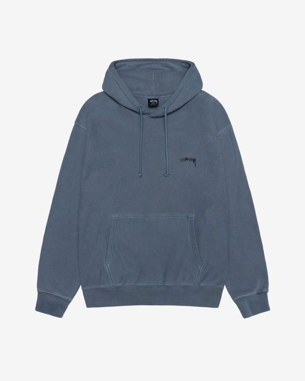 Stüssy - Men's Smooth Stock Pig. Dyed Hoodie - (Navy)