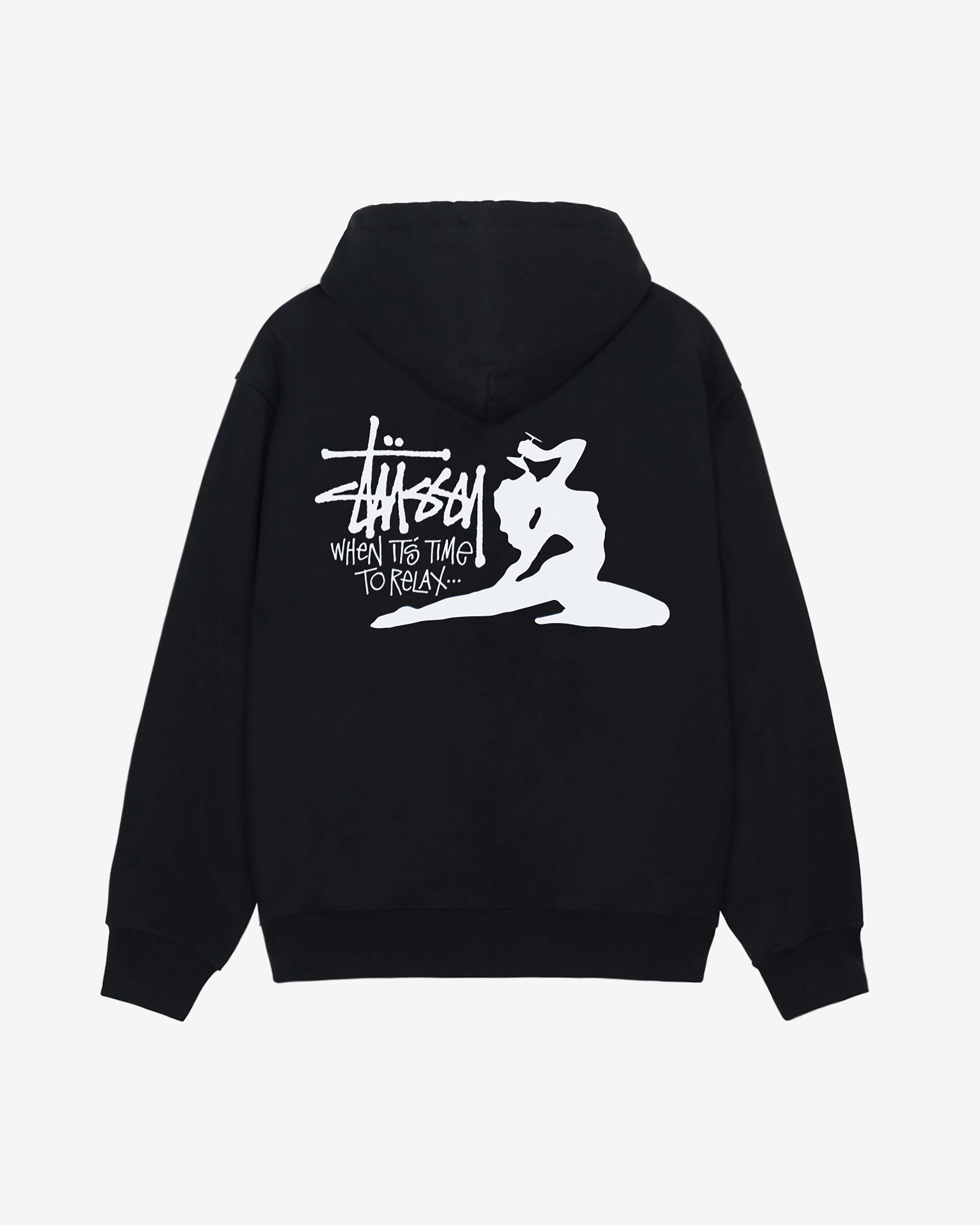 Stüssy - Men's Relax Hoodie - (Black)