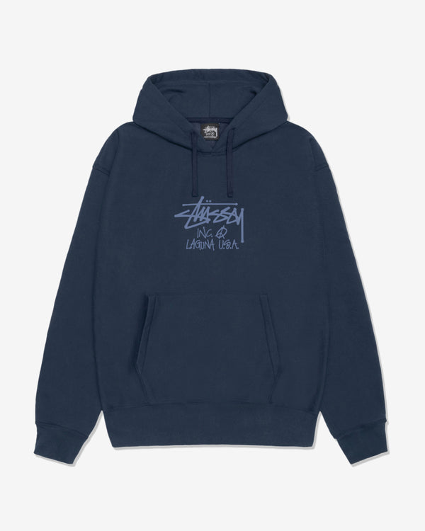 Stüssy - Men's Laguna USA Hoodie - (Navy)