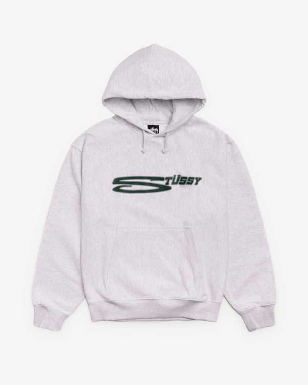Stüssy - Men's Stretch Hoodie - (Ash Heather)