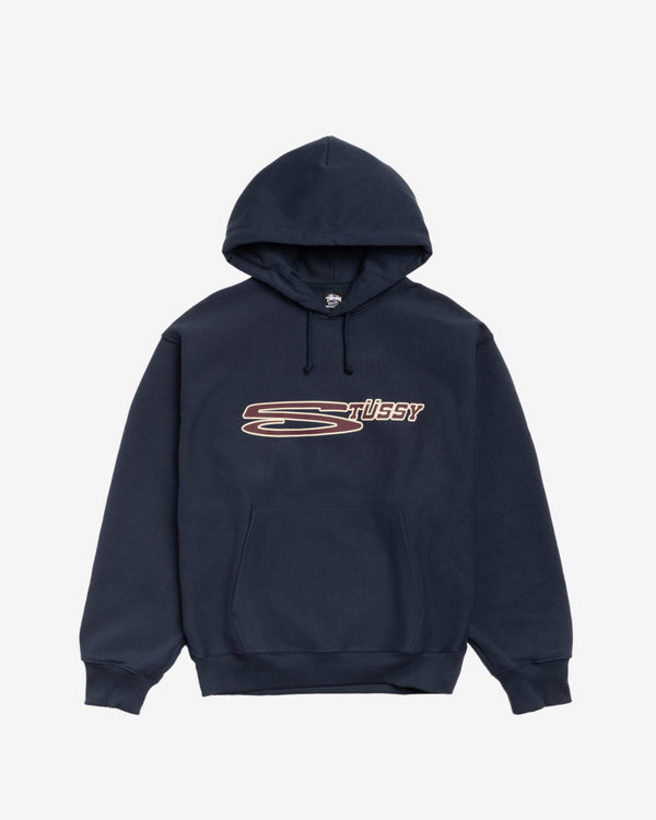 Stüssy - Men's Stretch Hoodie - (Navy)