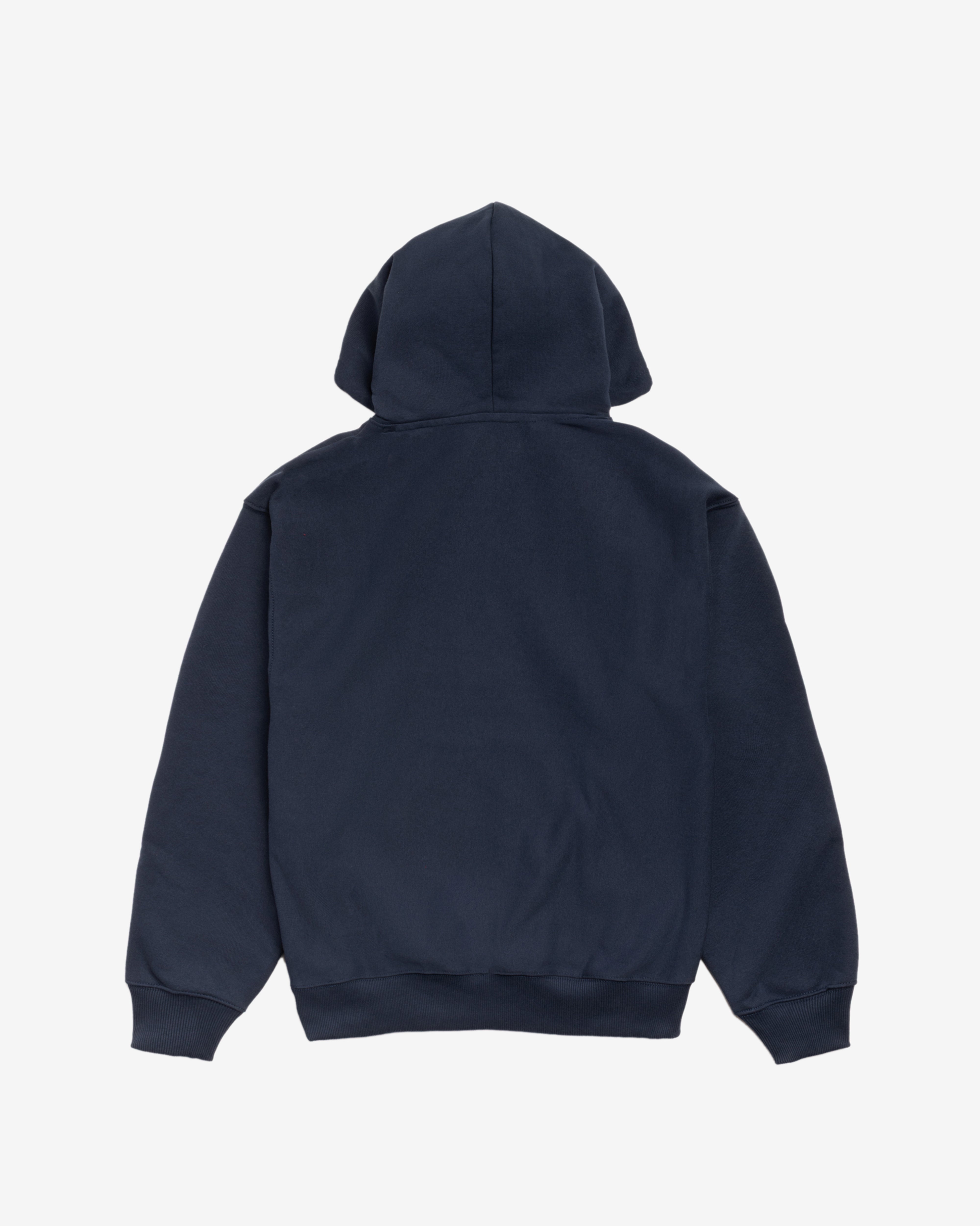 Stüssy: Men's Stretch Hoodie (Navy) | DSMNY E-SHOP
