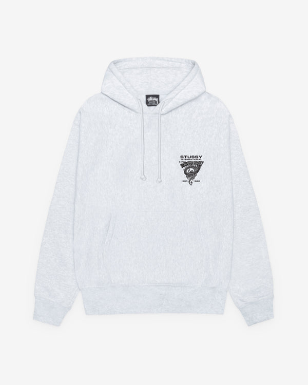 Stüssy - Men's Dragon Hood - (Ash Heather)