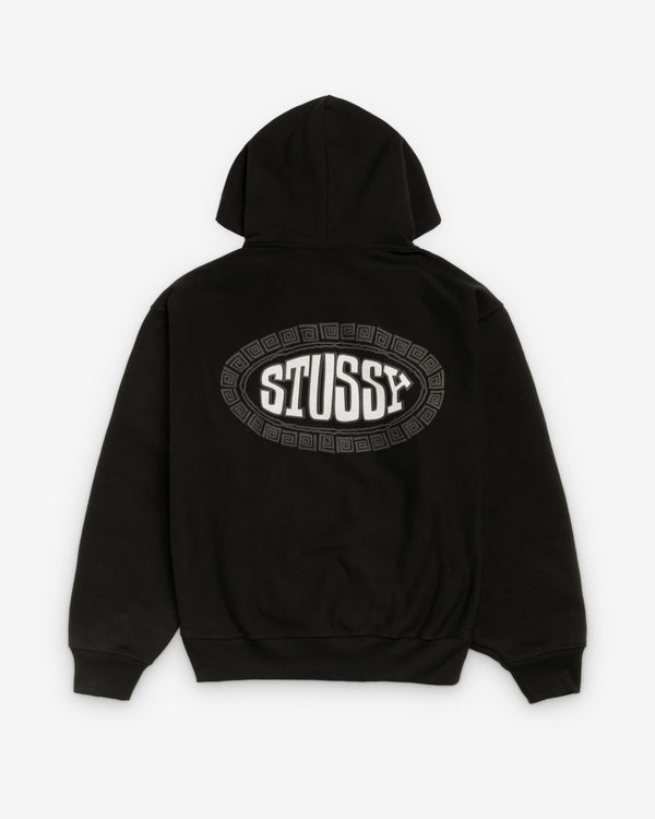 Stüssy - Men's Tile Oval Hoodie - (Black)