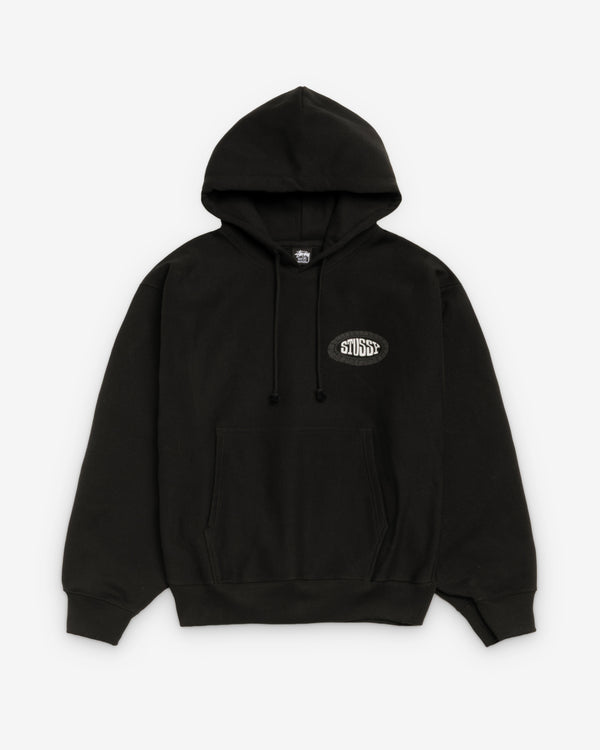 Stüssy - Men's Tile Oval Hoodie - (Black)