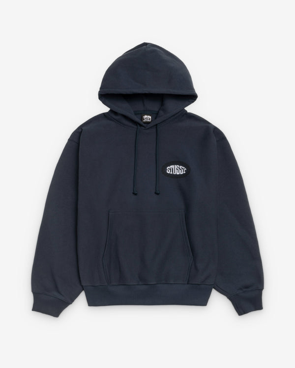 Stüssy - Men's Tile Oval Hoodie - (Navy)