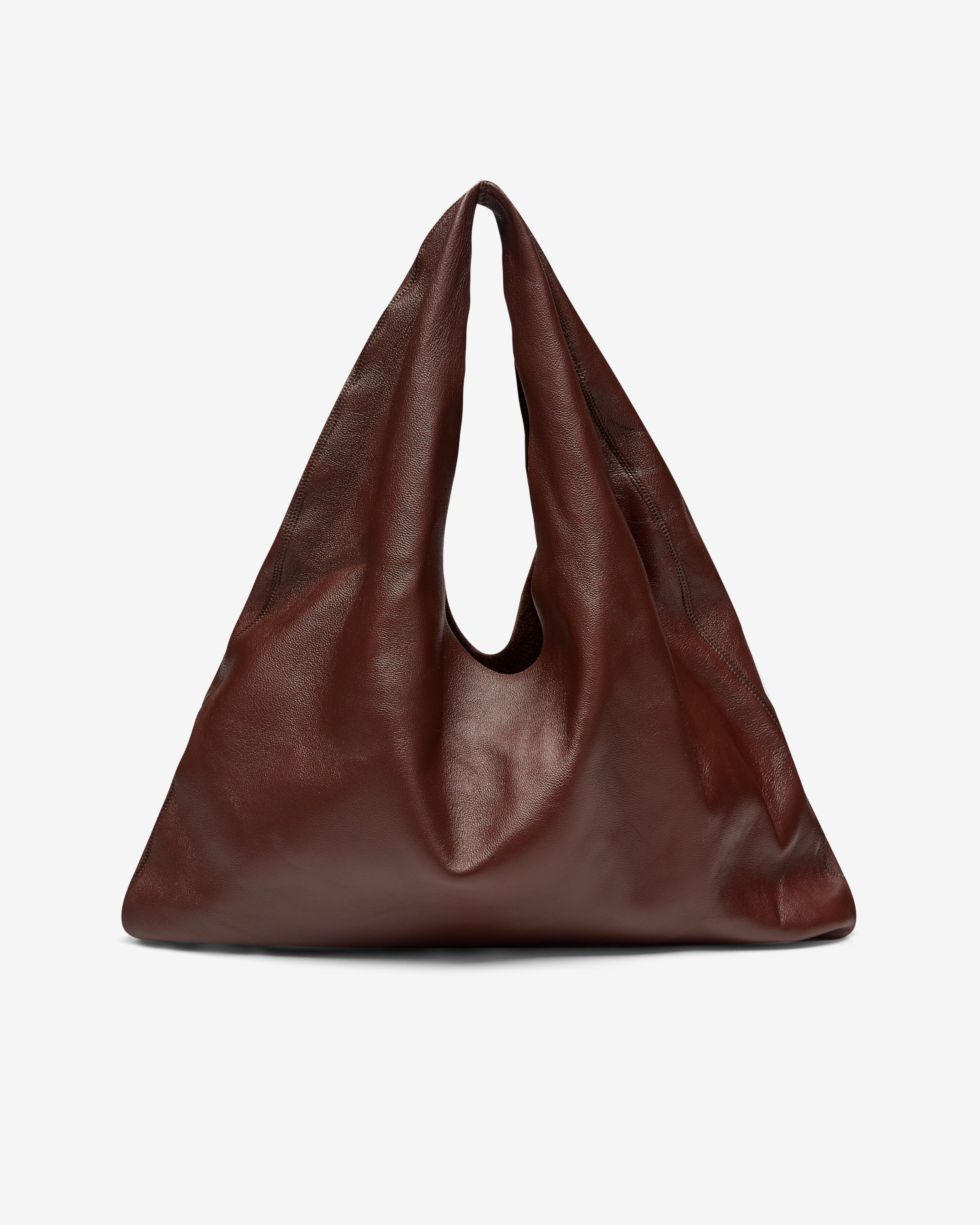 The Row: Women's Small Bindle Bag (Brown Melange) | DSMNY E-SHOP