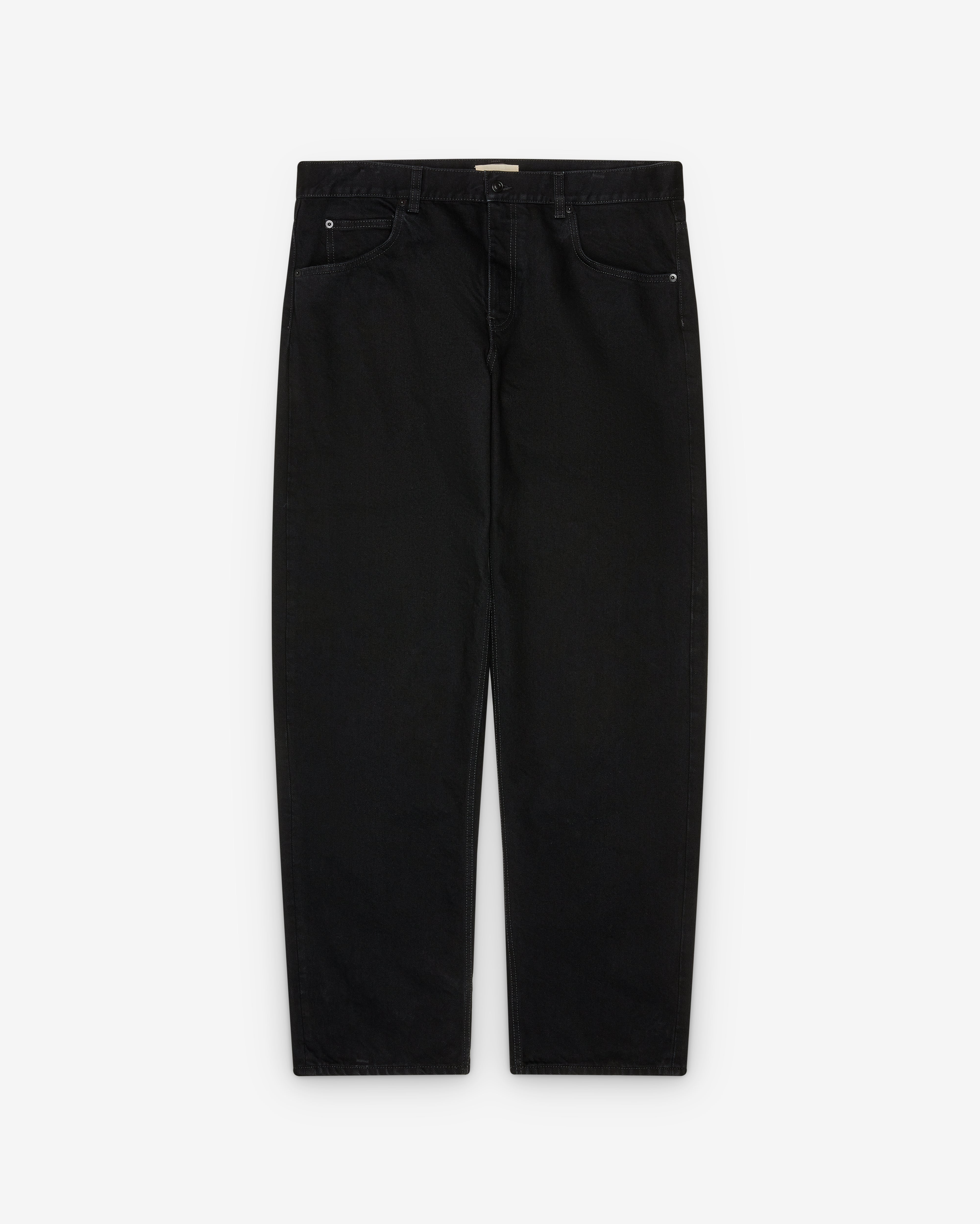 THE ROW ブラックデニム The Row: Men's Vasil Jean (Black) | DSMNY E-SHOP