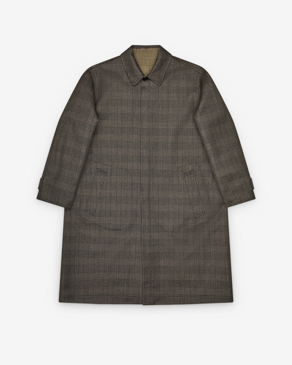 The Row - Men's Palo Coat - (Black/Light Brown)