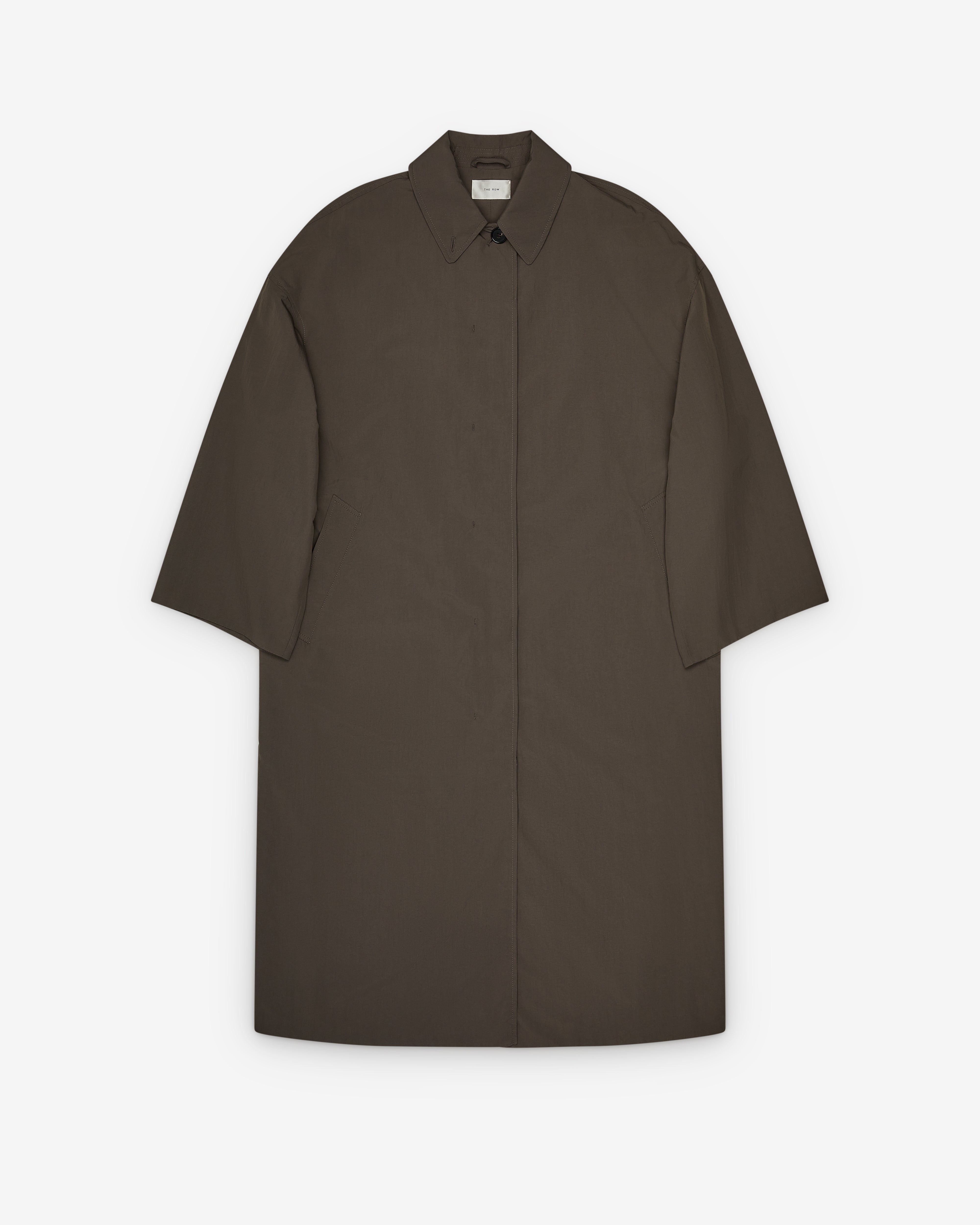 The Row: Women's Arwen Coat (Taupe) | DSMNY E-SHOP The Row: Women's Arwen Coat (Taupe) | DSMNY E-SHOP