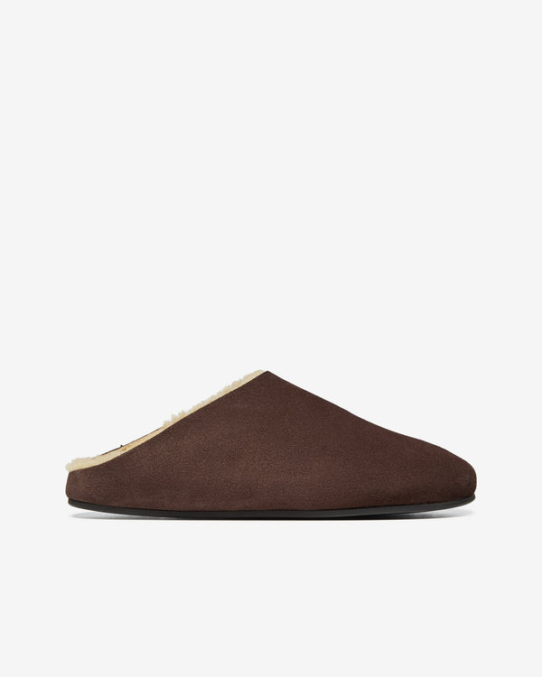 The Row - Women's Hudson Slide - (Lacquer Brown)