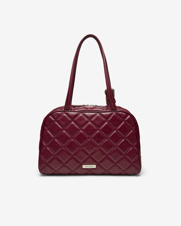 Marc Jacobs - Women's The Quilted Leather Dual Satchel - (Dark Plum)