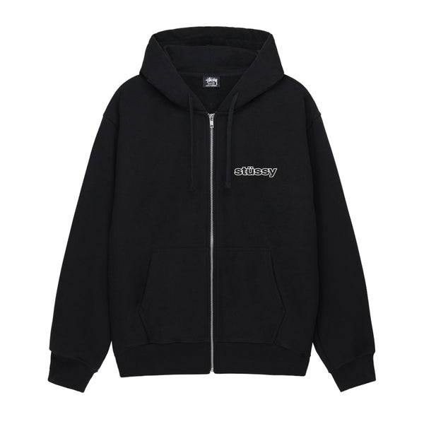 Stüssy - Men's Ss-Link Zip Hood - (Black)