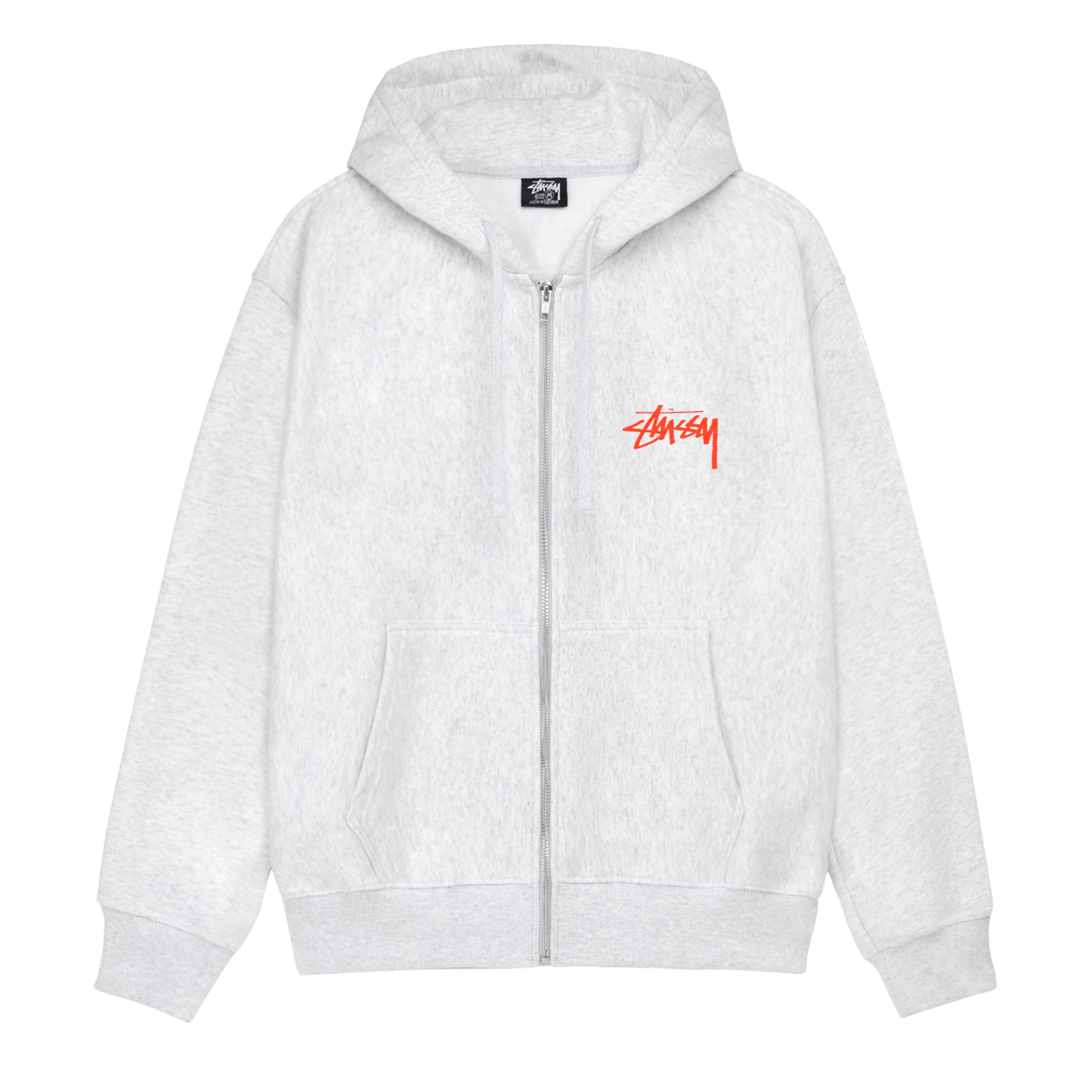 Stüssy - Scorpion Zip Hood - (Ash Heather)