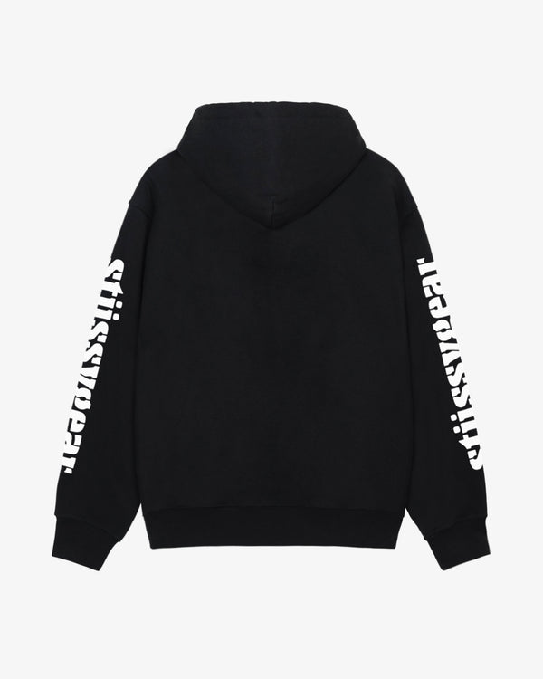 Stussy - Men's Stussy Gear Zip Hoodie - (Black)