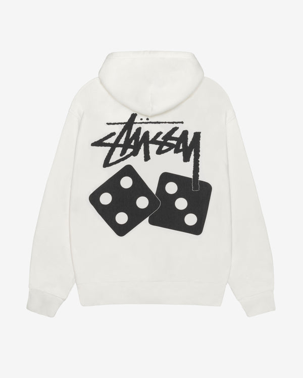 Stüssy - Men's Dice Pig. Dyed Zip Hoodie - (Natural)
