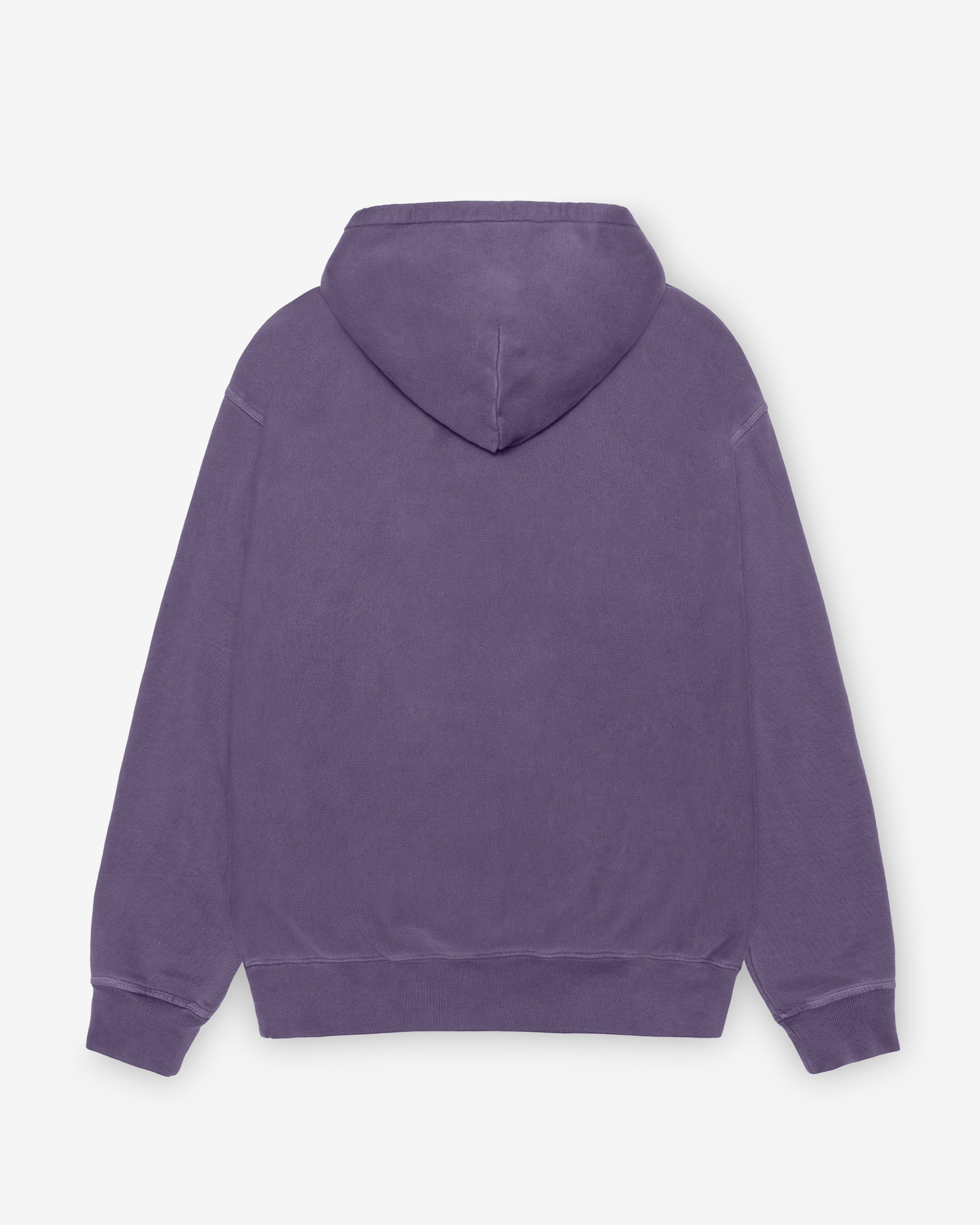 【STUSSY】 ★ JUMBO ZIP HOODIE PIGMENT DYED ★ 品切れ注意 Stüssy: Men's Jumbo Pig. Dyed Zip Hoodie (Grape) | DSMNY E-SHOP