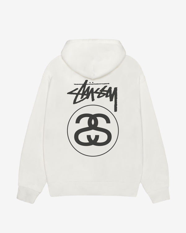 Stüssy - Men's Stock Link Pig. Dyed Zip Hoodie - (Natural)