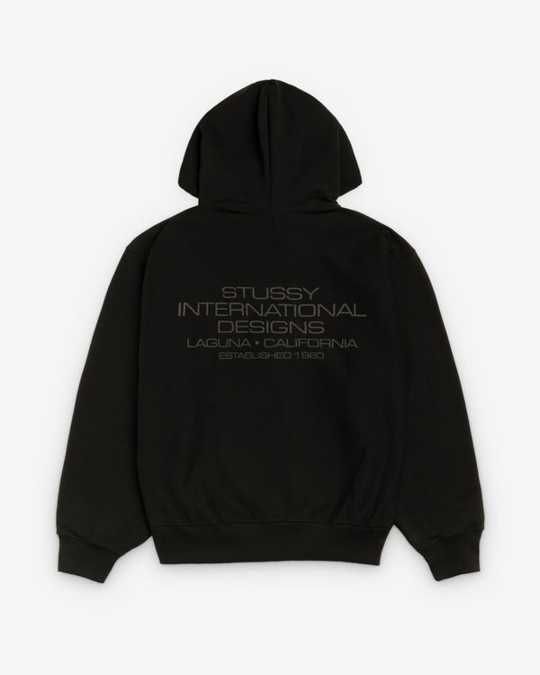 Stüssy - Men's International Designs Zip Hoodie - (Black)