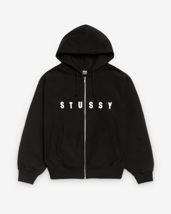 Stüssy - Men's Lens Zip Hoodie - (Black)