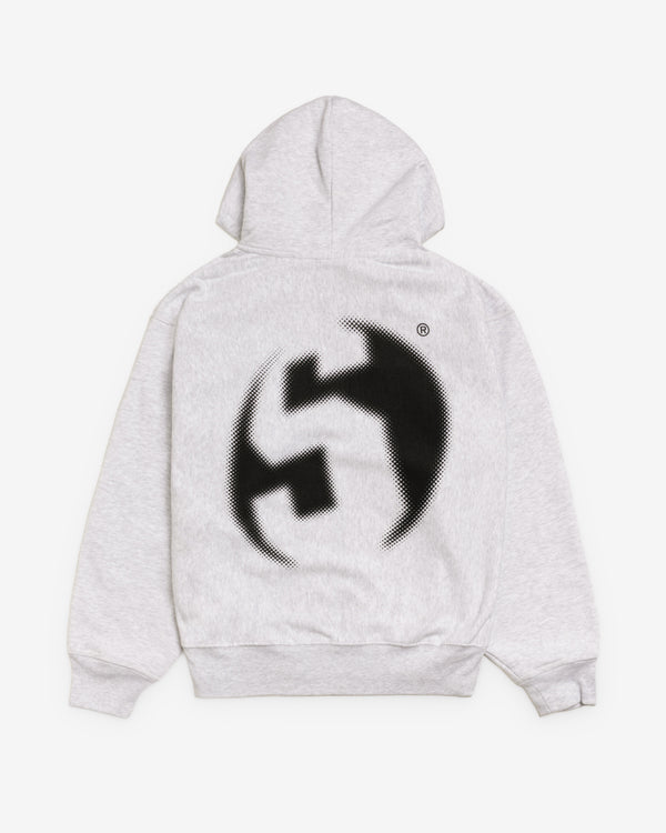 Stüssy - Men's Lens Zip Hoodie - (Ash Heather)