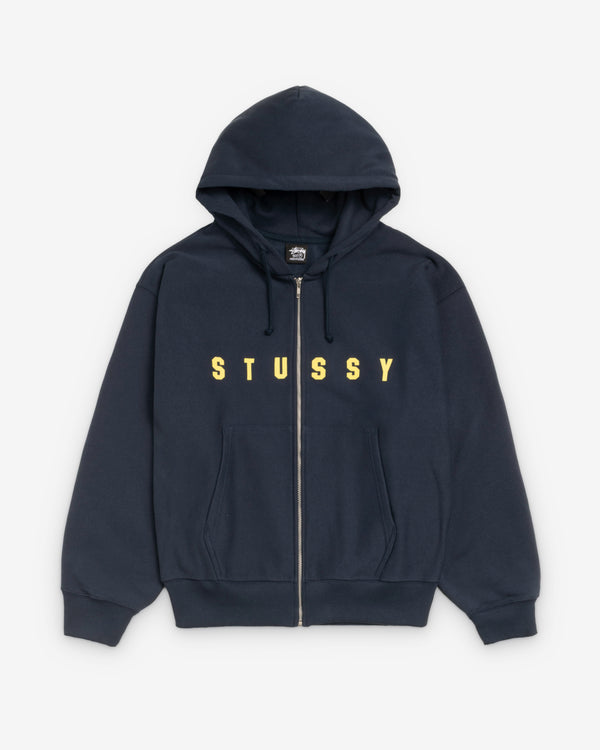 Stüssy - Men's Lens Zip Hoodie - (Navy)