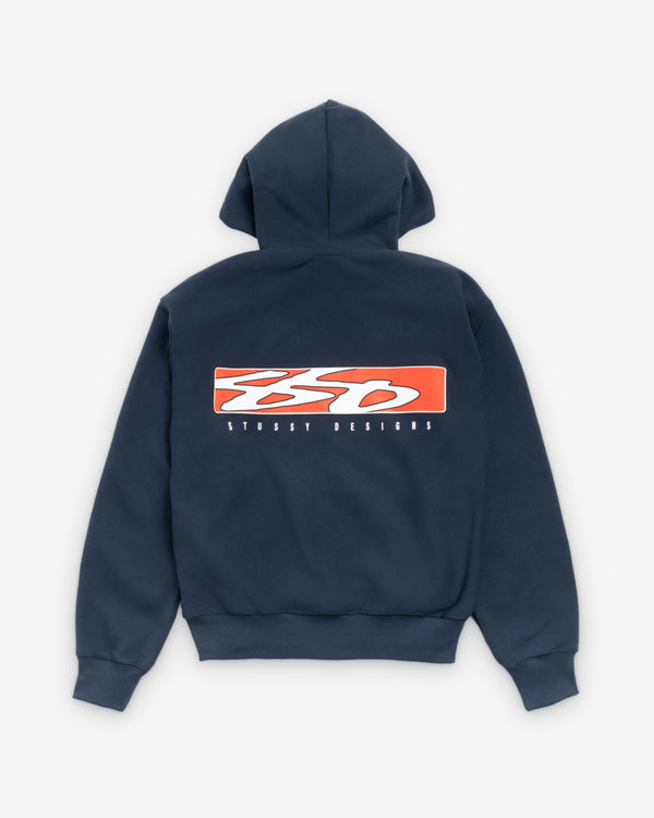 Stüssy - Men's S Box Zip Hood - (Navy)