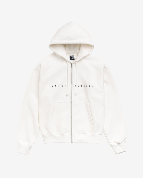 Stüssy - Men's S Box Zip Hood - (Off White)