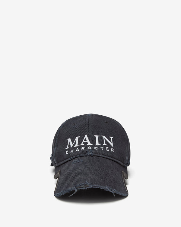 Balenciaga - Men's Main Character Artwork Cap - (Faded Black)